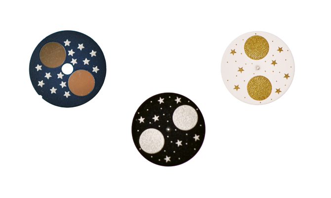 Disques phase de lune
